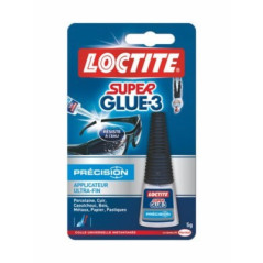 SUPERGLUE-3 PRECISION LIQUIDE TRANSPARENT 5G LOCTITE