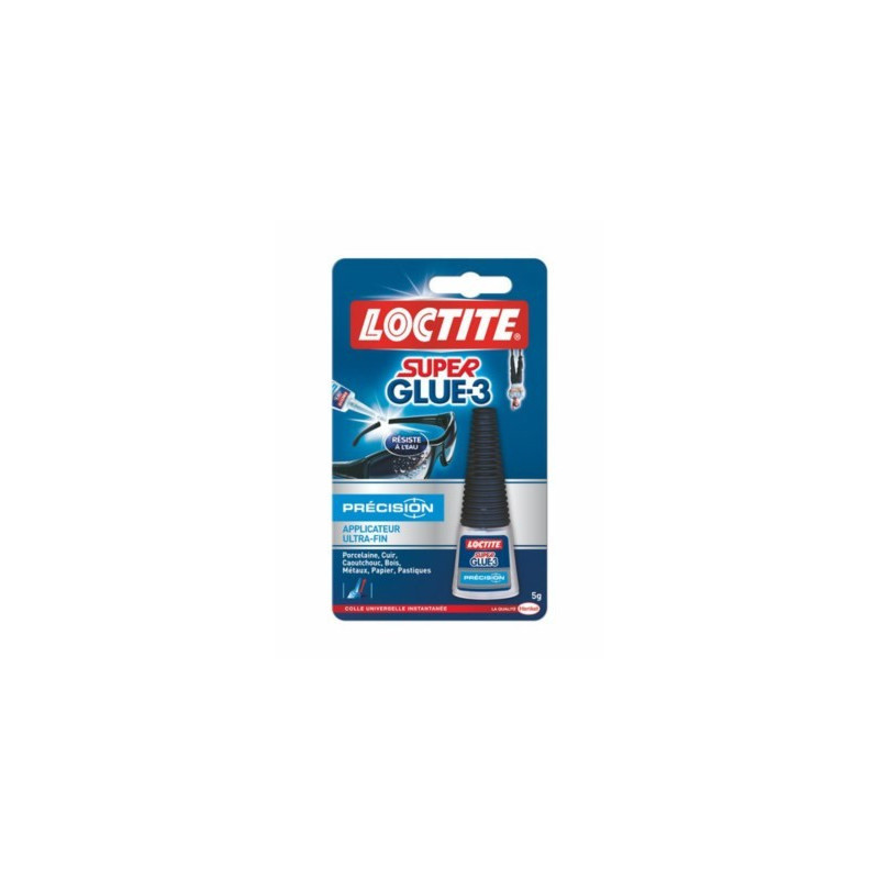 SUPERGLUE-3 PRECISION LIQUIDE TRANSPARENT 5G LOCTITE SUPERGLUE-3 PRECISION LIQUIDE TRANSPARENT 5G LOCTITE