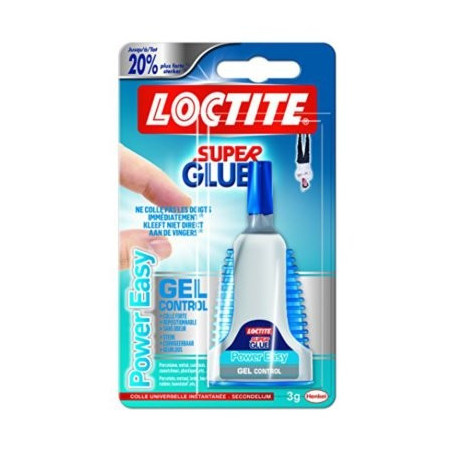 SUPERGLUE-3 POWER EASY CONTROL GEL 3G LOCTITE