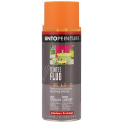 PEINTURE SPRAY TEINTE FLUO 400 ML SINTO
