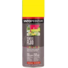 PEINTURE SPRAY TEINTE FLUO 400 ML SINTO