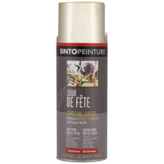 PEINTURE SPRAY CHROME OR RAL 924310 JOUR DE FETE SINTO 