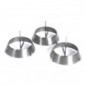 SET DE 3 ANNEAUX DE GRILLE EN INOX