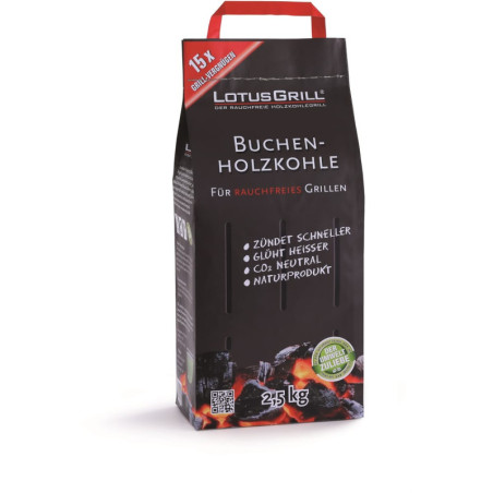 CHARBON DE BOIS DE HETRE LOTUS 1KG