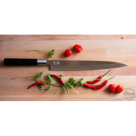 Couteau yanagiba 21 cm Kaï Wasabi
