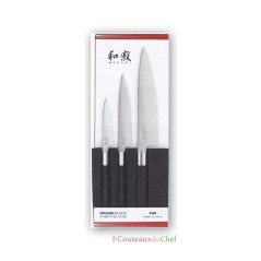 Set 3 couteaux du chef Kaï Wasabi