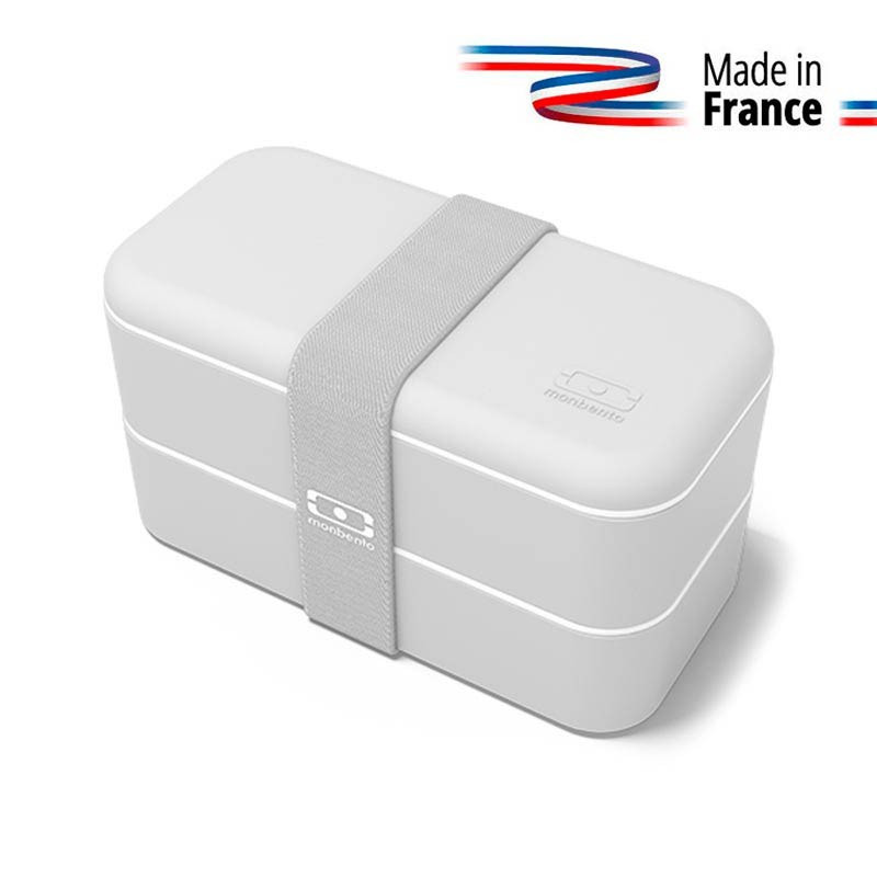 BOITE ALIMENTAIRE MB ORIGINAL GRIS/BLANC MONBENTO BOITE ALIMENTAIRE MB ORIGINAL GRIS/BLANC MONBENTO