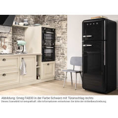 Réfrigérateur Combiné années 50 Hauteur 172 cm Smeg