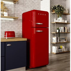 Réfrigérateur Combiné années 50 Hauteur 172 cm Smeg