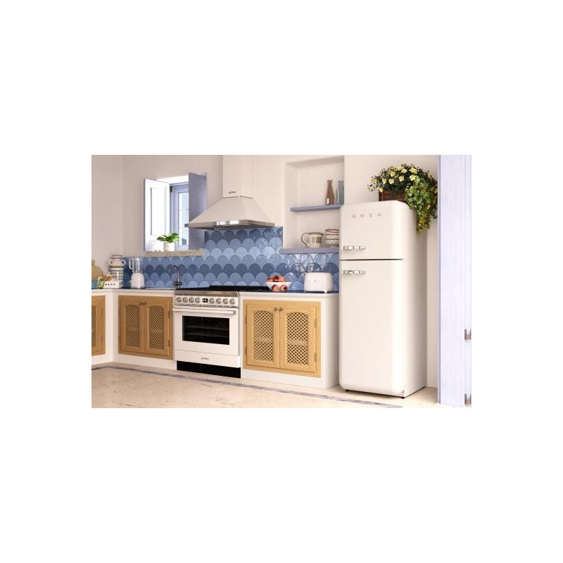 Réfrigérateur Combiné années 50 Hauteur 172 cm Smeg Réfrigérateur Combiné années 50 Hauteur 172 cm Smeg