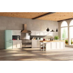 Réfrigérateur congélateur en bas Hauteur 1m96 année 50 Smeg