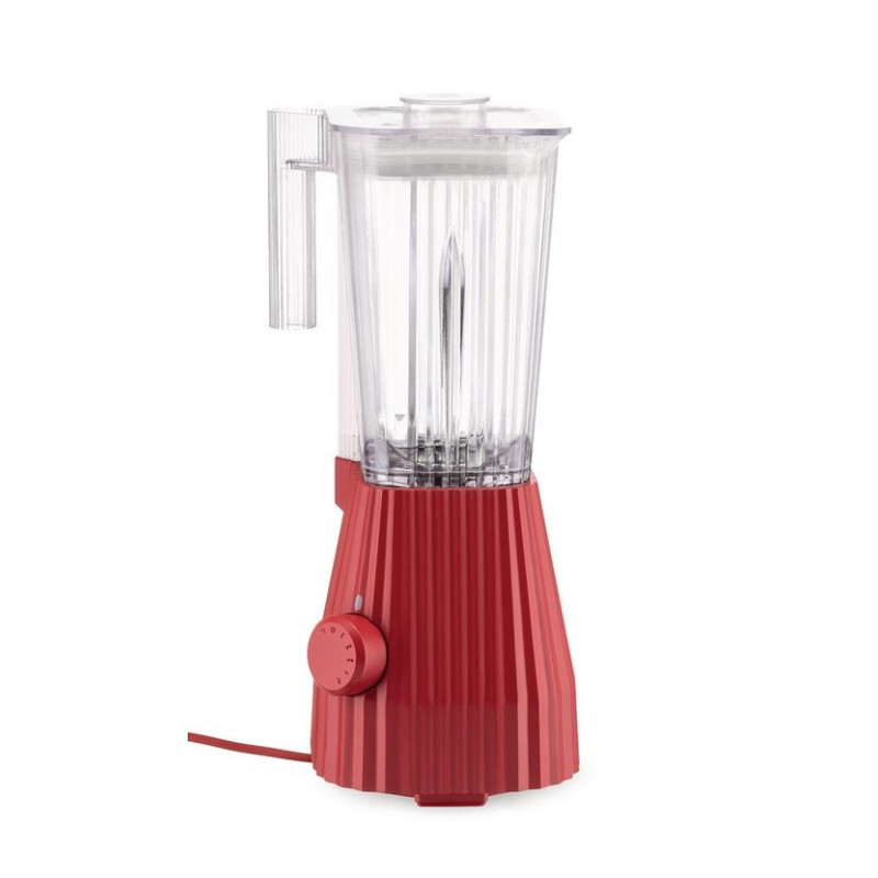 Blender plissé rouge