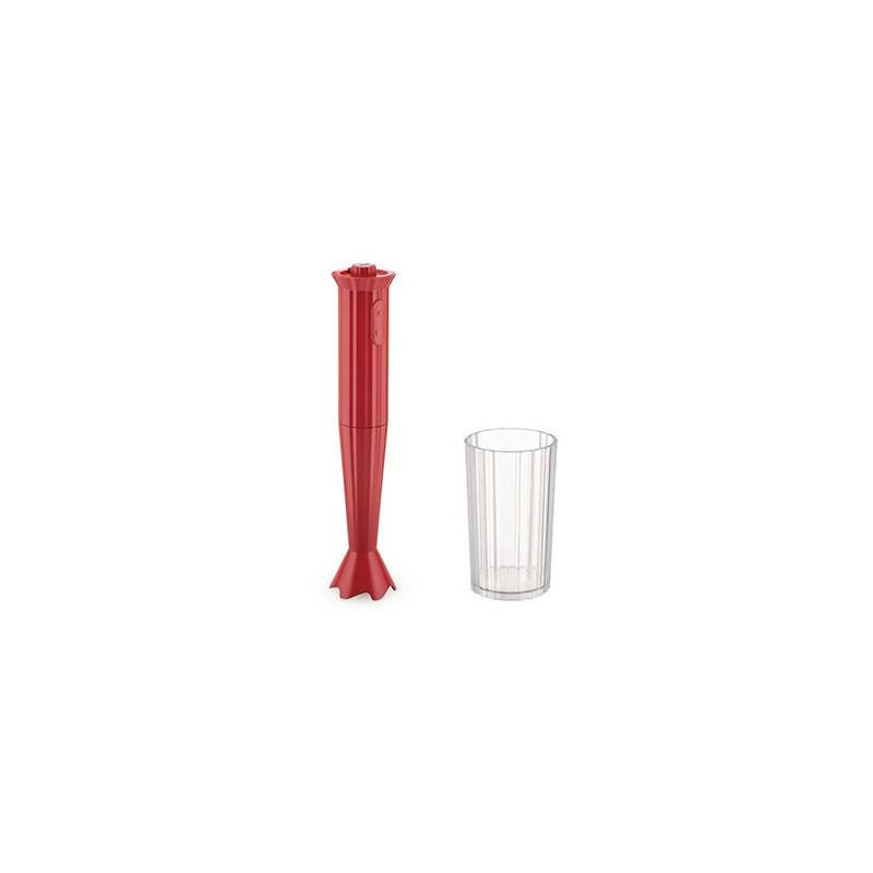 Mixeur plongeur Plissé Rouge
