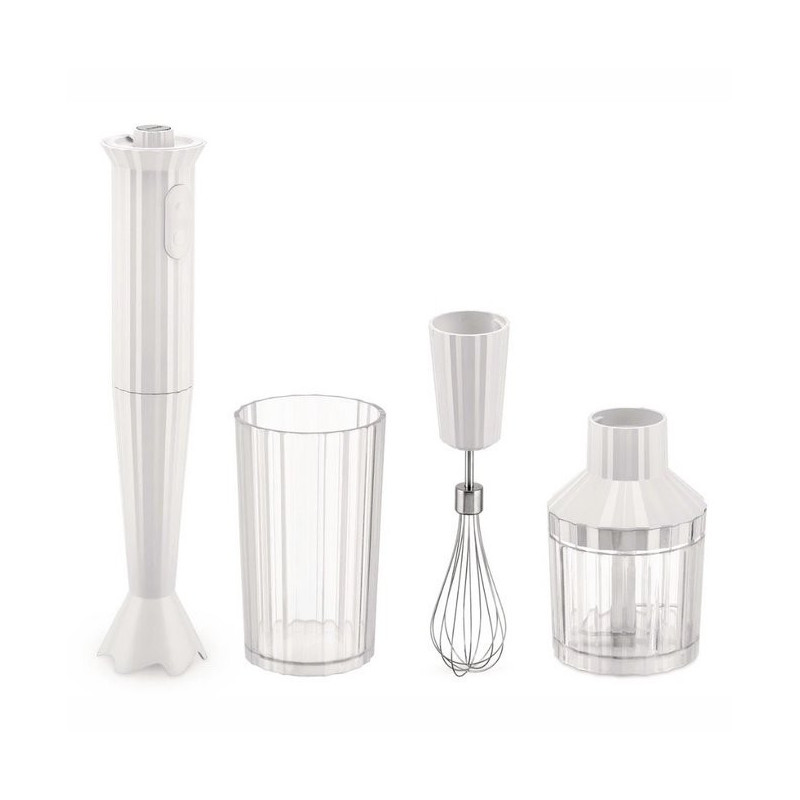 Pack Mixeur plongeur Plissé Blanc