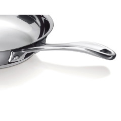 CASSEROLE 20 CM ACIER INOXYDABLE BRILLANTE CHEF BEKA 