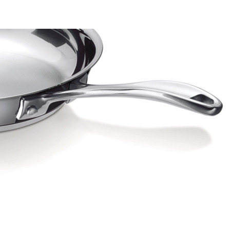 CASSEROLE 20 CM ACIER INOXYDABLE BRILLANTE CHEF BEKA 