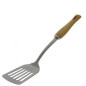 Spatule ajourée Inox acier patiné