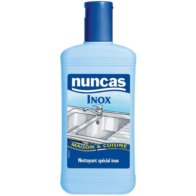 NETTOYANT INOX CHROME 250 ML NUNCAS