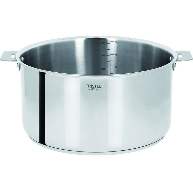 CASSEROLE 14 CM CASTELINE AMOVIBLE CRISTEL