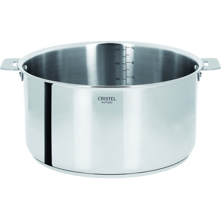 CASSEROLE 14 CM CASTELINE AMOVIBLE